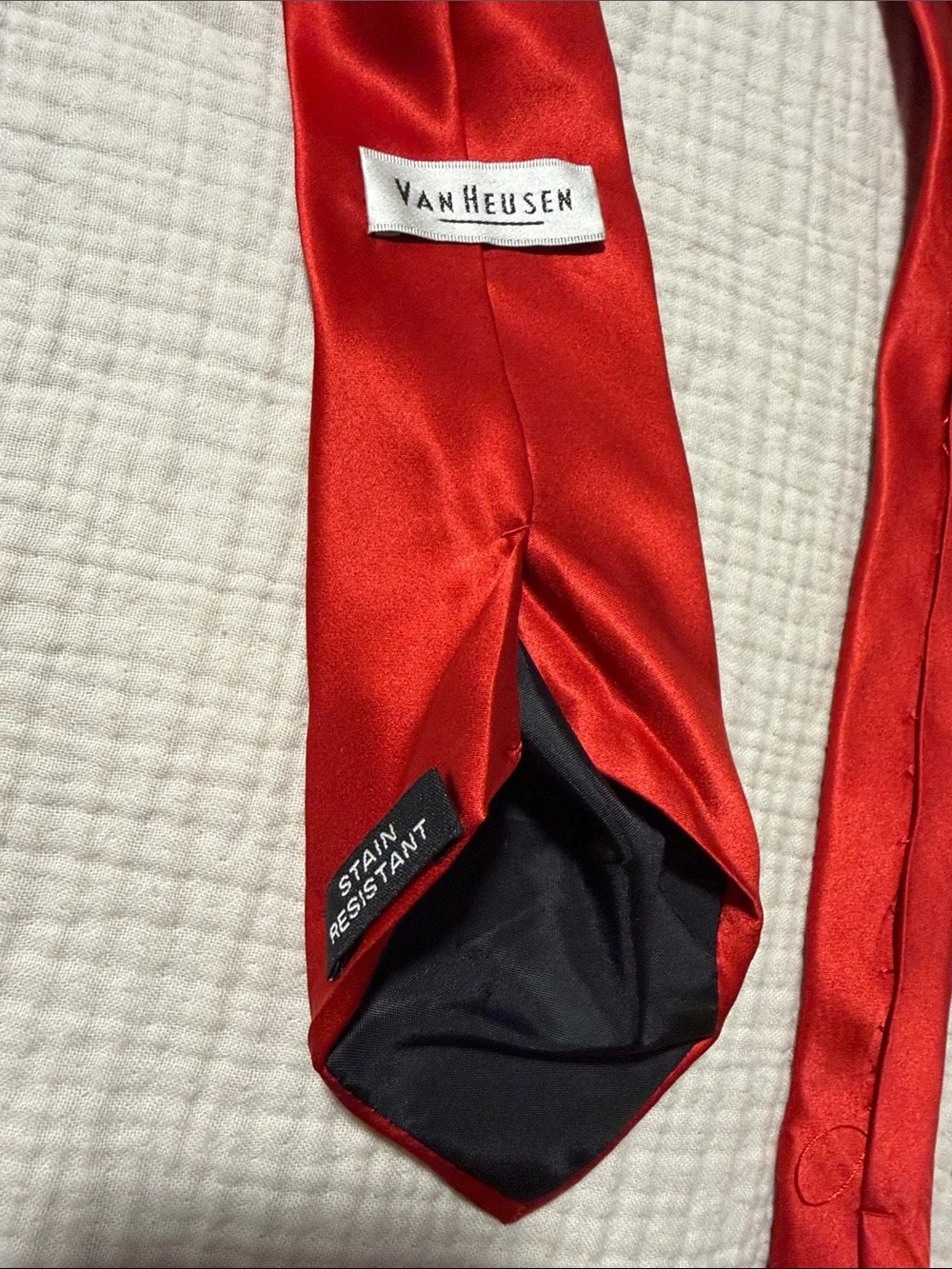 Van Heusen slim red
